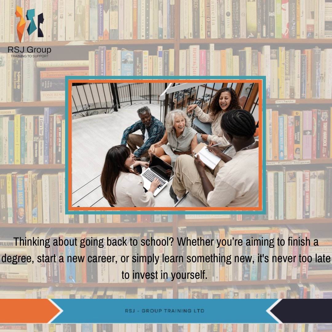 RSJ_group's tweet image. Whether you&apos;re finishing a degree, switching careers, or just exploring something new, going back to school as an adult can open doors you never imagined.  📚

#AdultLearning #MatureStudent #LateLearner #AdultEducation #EducationMatters #Education