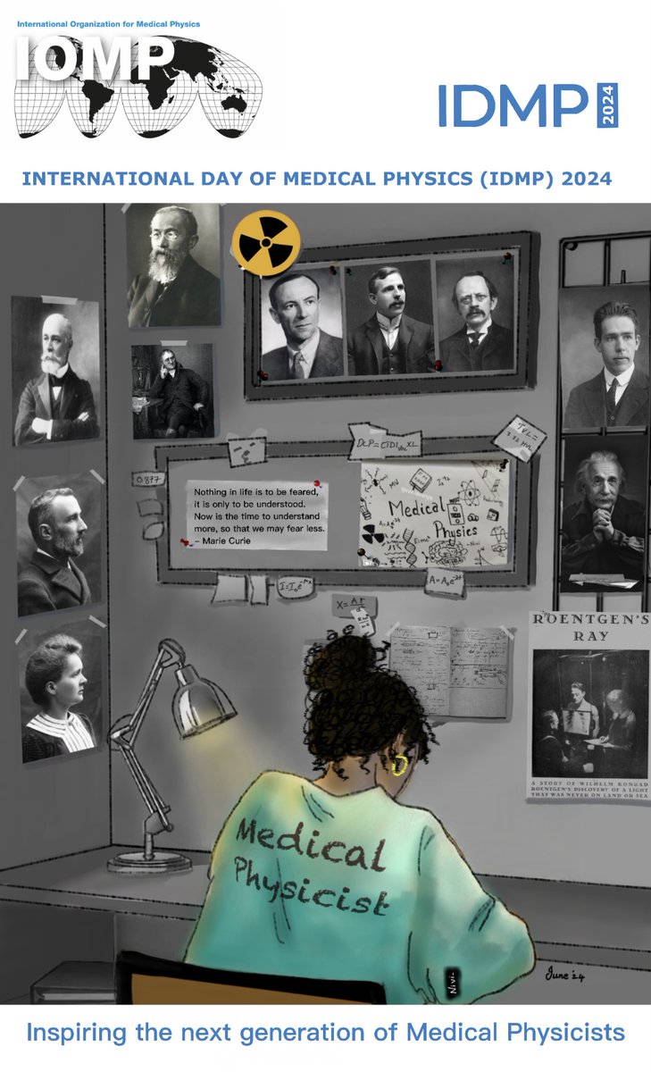 Happy International Day of Medical Physics! IDMP's theme for this year is "inspiring the next generation of medical physicists," and the winner of the poster contest is Dr. Lavanya Murugan from Rajiv Gandhi Government General Hospital and Madras Medical College in Chennai, India.