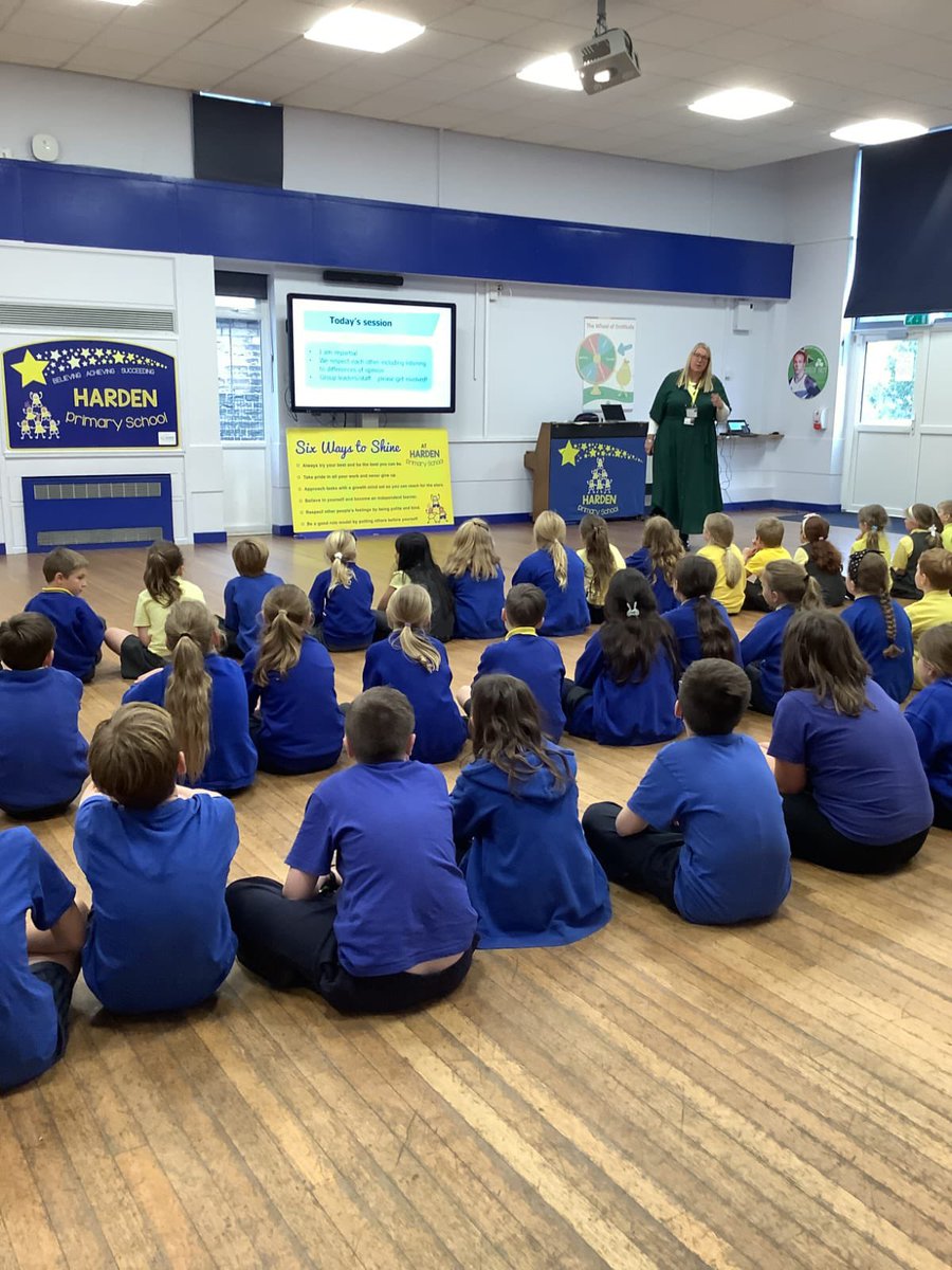 Key Stage 2 enjoyed a visit, as part of their Parliament week, from <a href="/RachaelD_HoP/">Rachael Dodgson</a>  to learn about Parliament's role and purpose and how the children can use their voice to bring about local change.