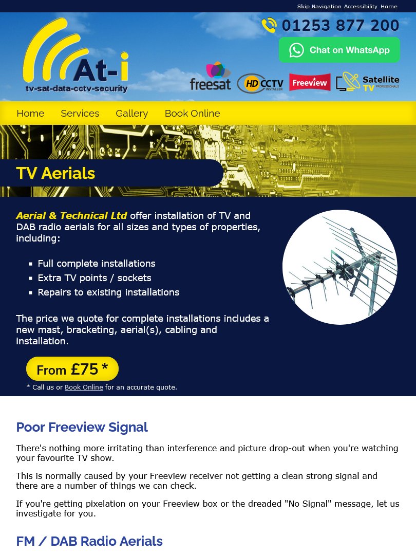 easierthanweb's tweet image. WEB DESIGN FLEETWOOD

#ThrowbackThursday to a website for a long standing #Fleetwood client.

Contact us for a quote to make the internet work for your business.

#Bispham #Carleton #Cleveleys #KnottEnd #Poulton #Rossall #Thornton

easierthan.co.uk/website-design…