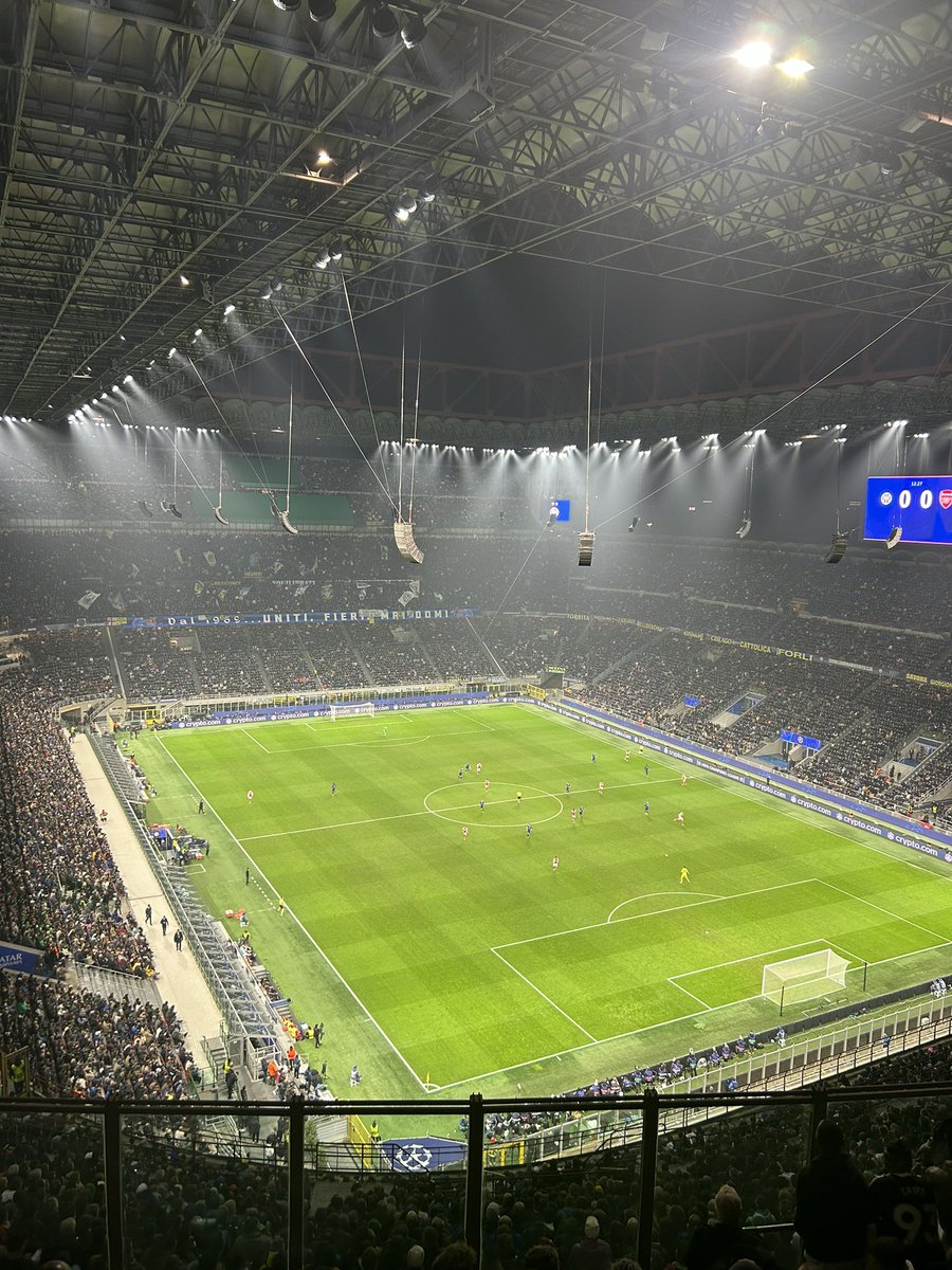 Class Trip besides the football, San Siro’s a dump.

We go again, you Gunnnn ❤️