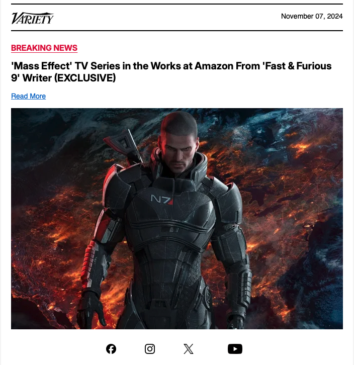 DanielleRayne's tweet photo. Some good news for N7 Day <3 https://t.co/qTq3SmFUjk