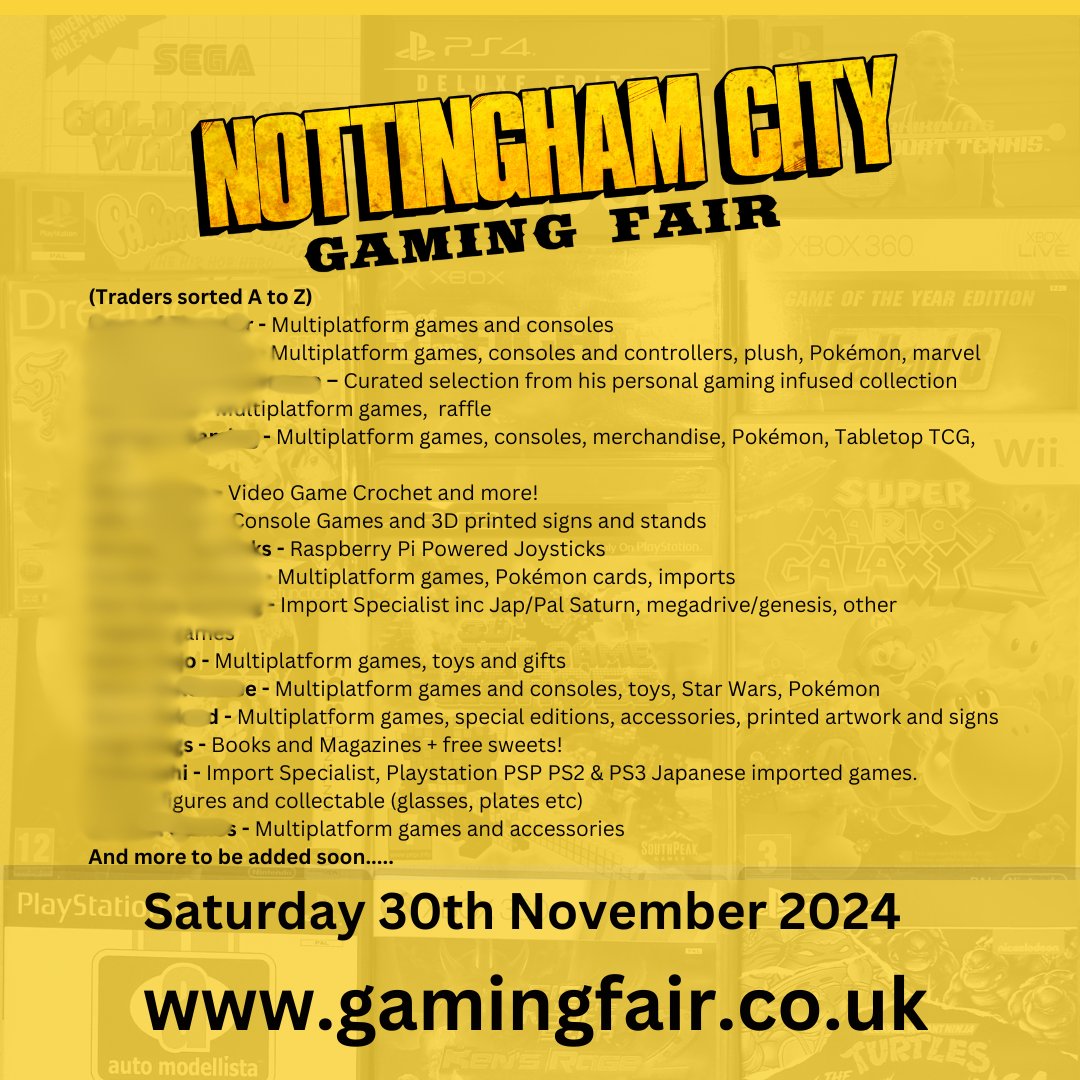 Nottingham City Gaming Fair tweet media