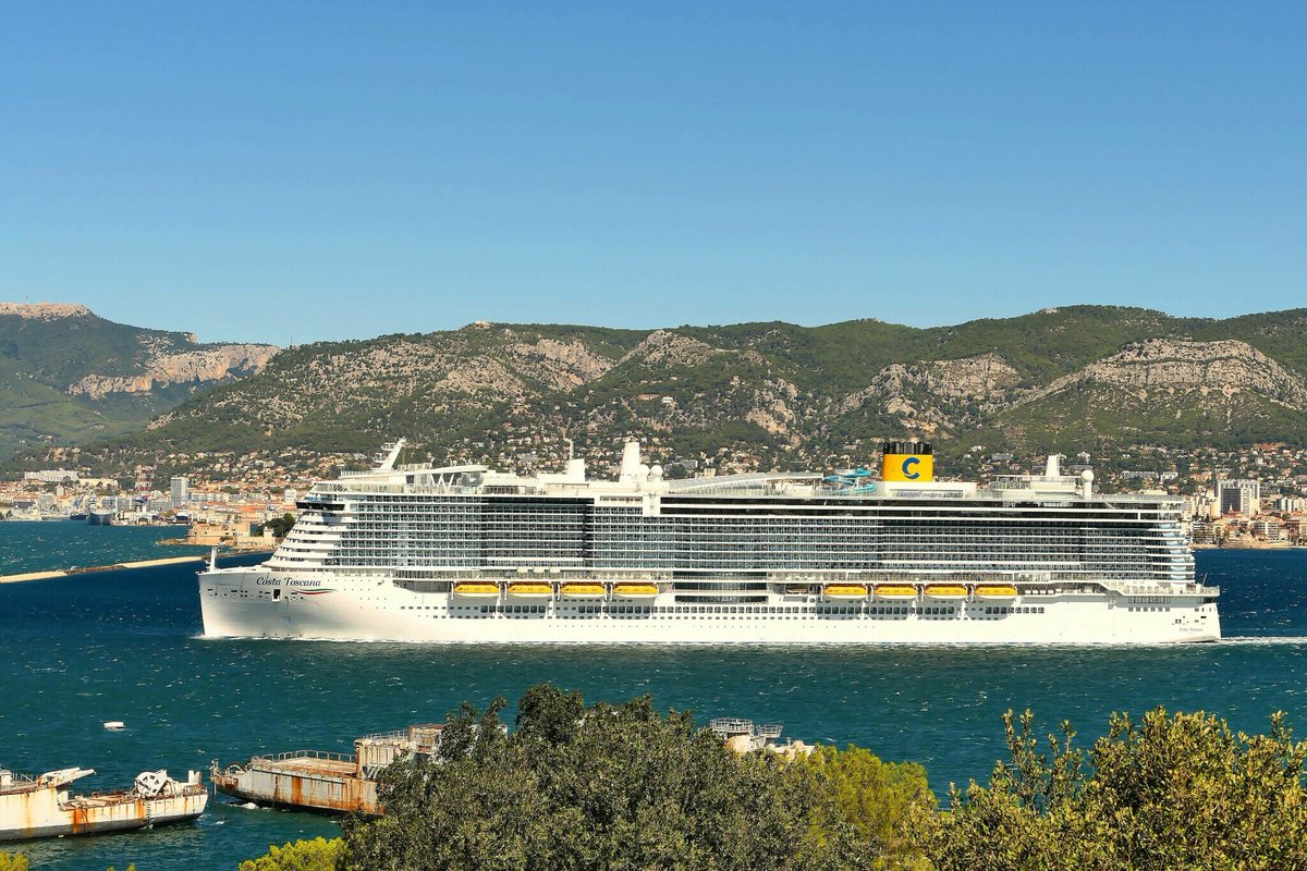 Costa Croisières choisit la rade de Toulon comme point de départ de circuits en Méditerranée, 27 escales prévues en 2025
➡️ l.varmatin.com/qNH