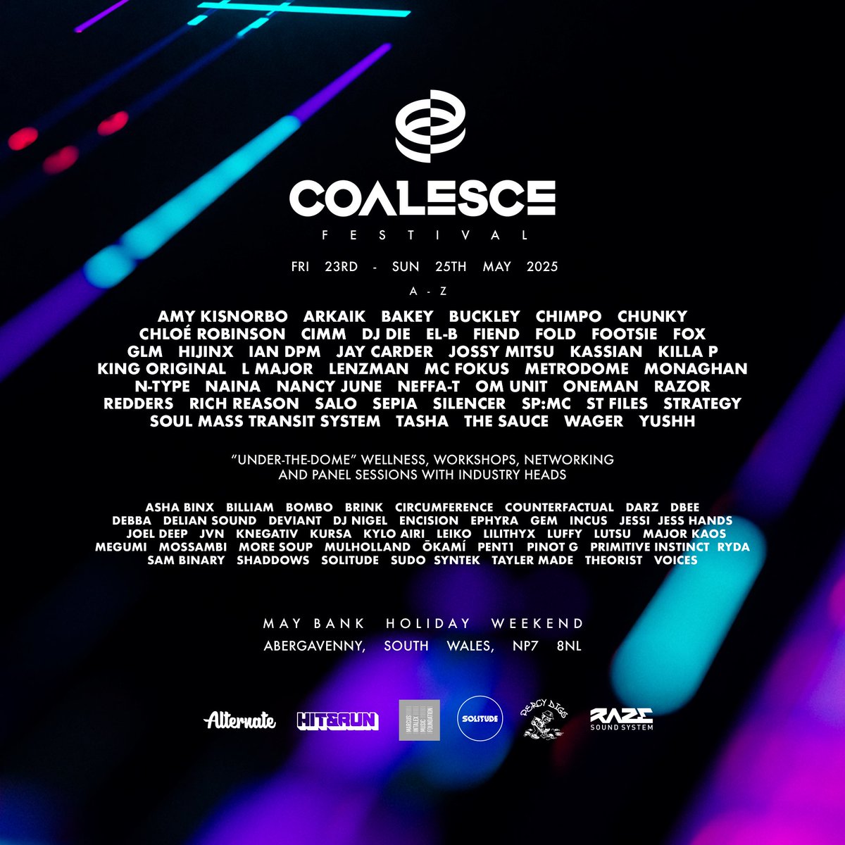 Let’s go! <a href="/CoalesceFest/">Coalescence Festival</a> skiddle.com/e/39164646