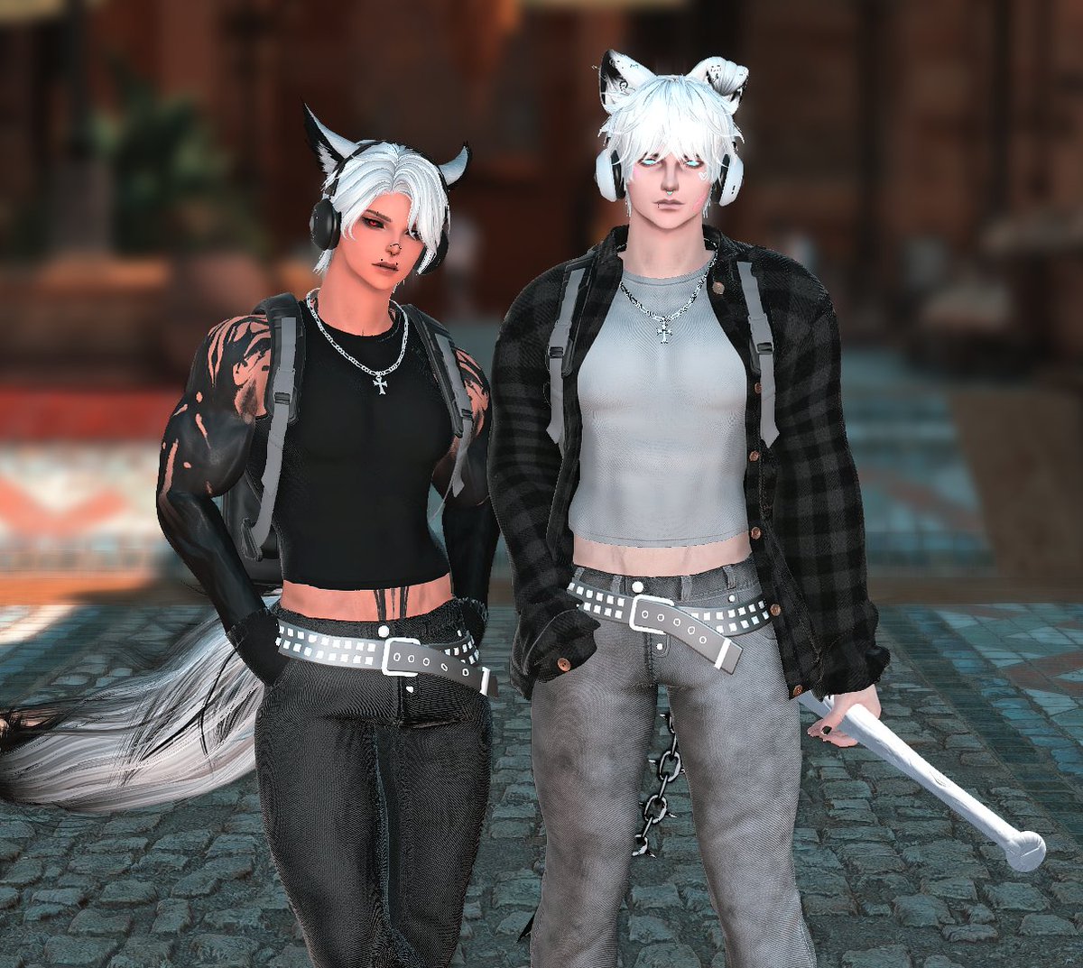PassionDarling's tweet photo. Had to bring out my boi just for Travis! #TravisMods @TravisFFXIV https://t.co/ZuzOsyXdOr