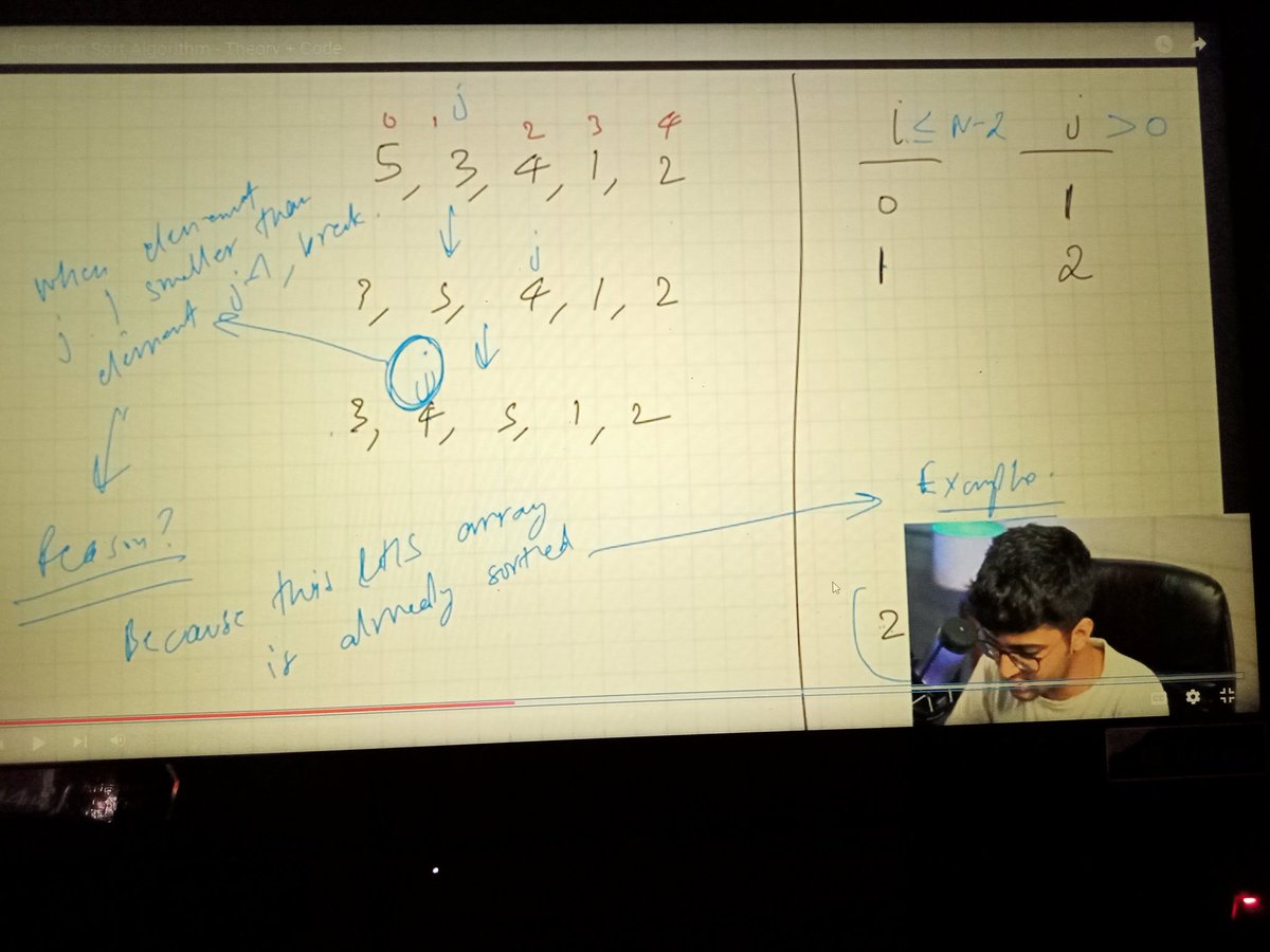 rishabhgiri024's tweet image. ✅ Solved LeetCode problem #912 and leveled up my sorting skills with insertion sort! Big thanks to @kunalstwt for the awesome explanation in his DSA series on YouTube.#Day1
#100DaysOfCode #Java #DSA #CodingJourney #LeetCode