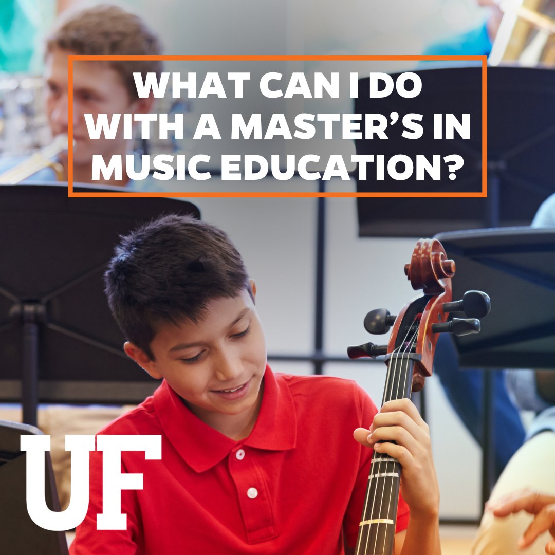 Discover the possibilities with a master's in music education!

From unlocking higher salary prospects to enhancing your teaching skills, this advanced degree opens doors to opportunities. Learn more about the benefits in our article: bit.ly/3YveGu7
