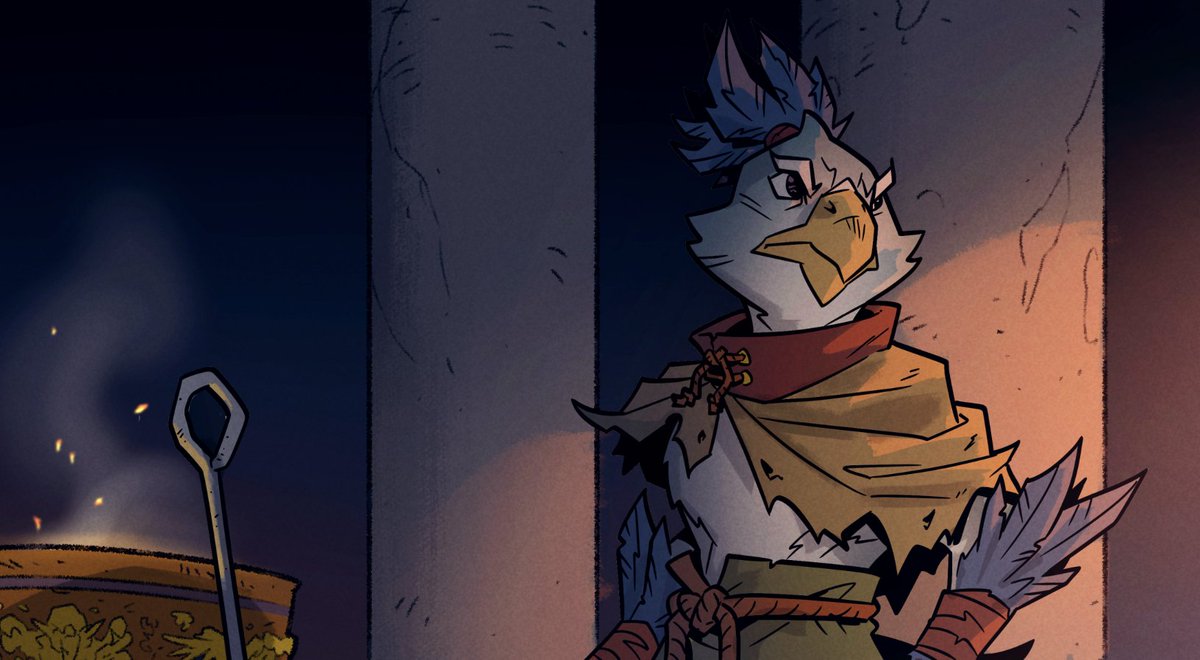 Very happy for people to see this! Here's one of the things I've been up to: Drawing a comic for Valve, introducing DOTA2's latest hero! dota2.com/kezcomic