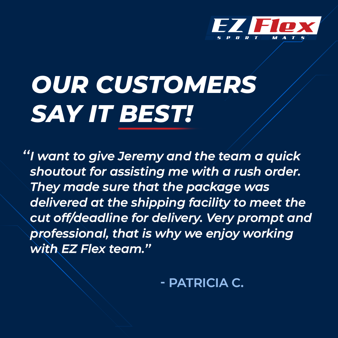 EZFlex_Mats's tweet image. It’s safe to say that Patricia is our #1 fan! Your support fuels our passion to provide the best mats for athletes and fitness enthusiasts! 🤸🏼‍♀️ 🤍

#EZFlex #SportMats