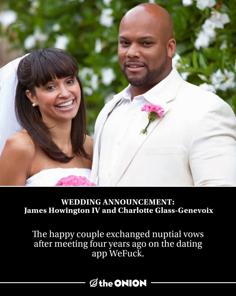 Wedding Announcement: