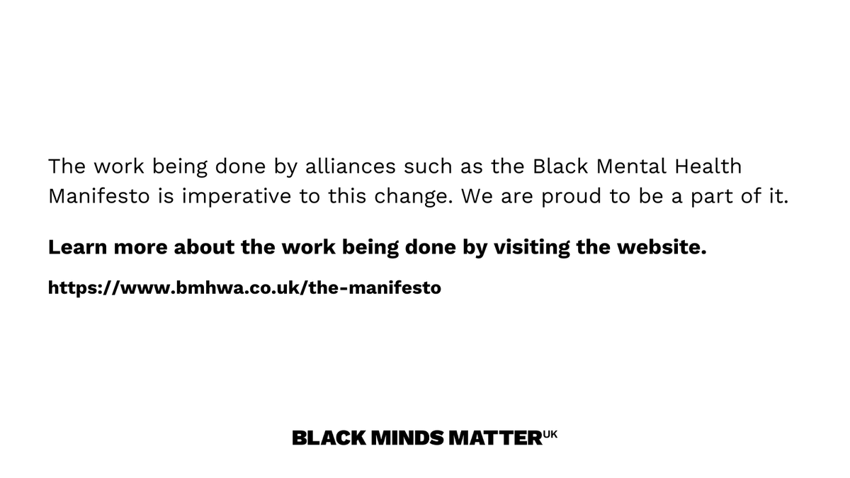 Big news! A mental health bill was announced in parliament yesterday which will reform the outdated Mental Health Act and address disparities.  

We look forward to learning more about the planned reforms.

#mentalhealthbill #blackmindsmatter #MentalHealthSupport