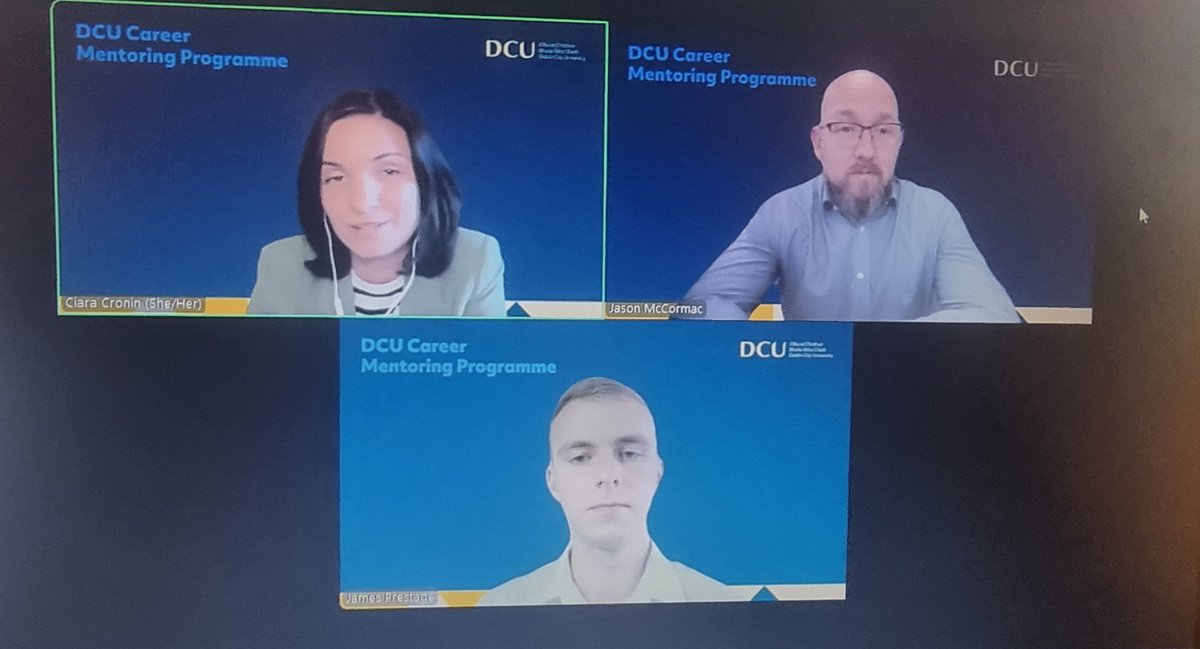 lauraannecleary's tweet photo. Another inspiring opening ceremony! Excited to be a mentor on the newly named DCU Career Mentoring Programme for the 4th year and to give back to my alma mater that provided me so many amazing opportunities since graduating @DCUAlumni @DaireKeogh @DCU 👏 https://t.co/WtKKEGJlxM