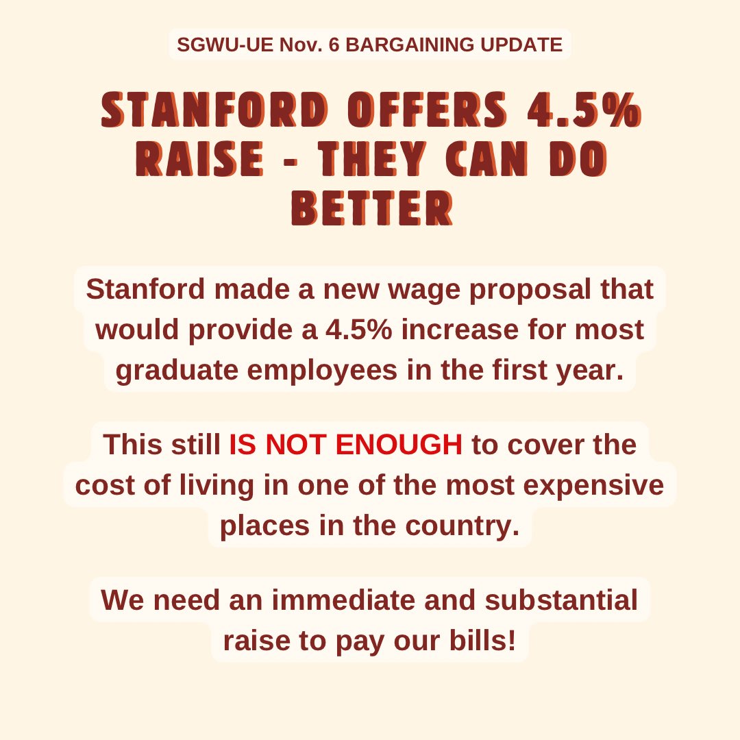 Our strike authorization vote PASSED with 90% IN FAVOR OF STRIKING 🪧 We need a living wage, a real PhD funding guarantee, protection from discrimination and power abuse, the Caltrain GoPass, better healthcare, and the same protections for fellows #stanfordgwu #strikeready