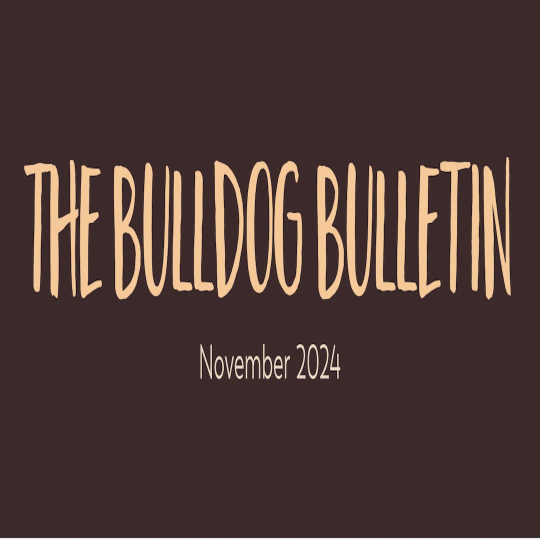 MrsWashington_'s tweet photo. The Bulldog Bulletin is the official monthly newsletter of @MontpelierES . Check out the November Edition here! 🗞️ https://t.co/nmStugay3a https://t.co/hDKWL8GeNd