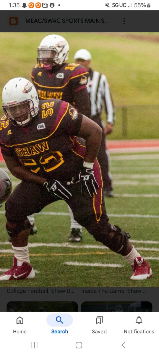 Looking for JUCO O' Linemen that loves to move the chains and hear the band play when we score!! Send me your information. We're about to put Raleigh NC on the map!  Shaw University Football