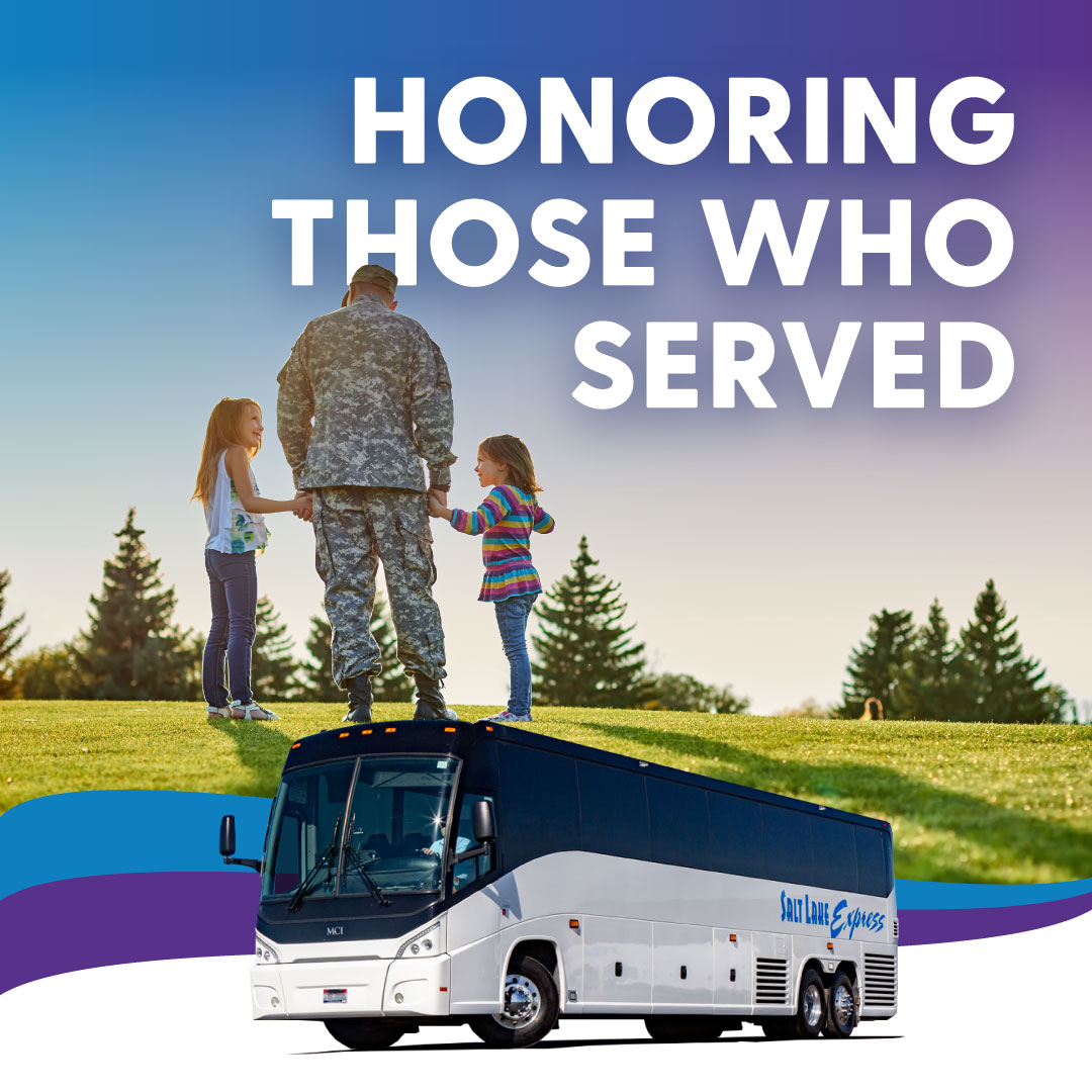 sl_express's tweet photo. This weekend, Salt Lake Express honors those who have given so much of themselves by serving in our armed forces. We are proud to serve our veterans and their families.

Use code "Veteran24" during checkout at https://t.co/uOU008haLa to get 10% off your next ride. https://t.co/Ru72GgS3f9