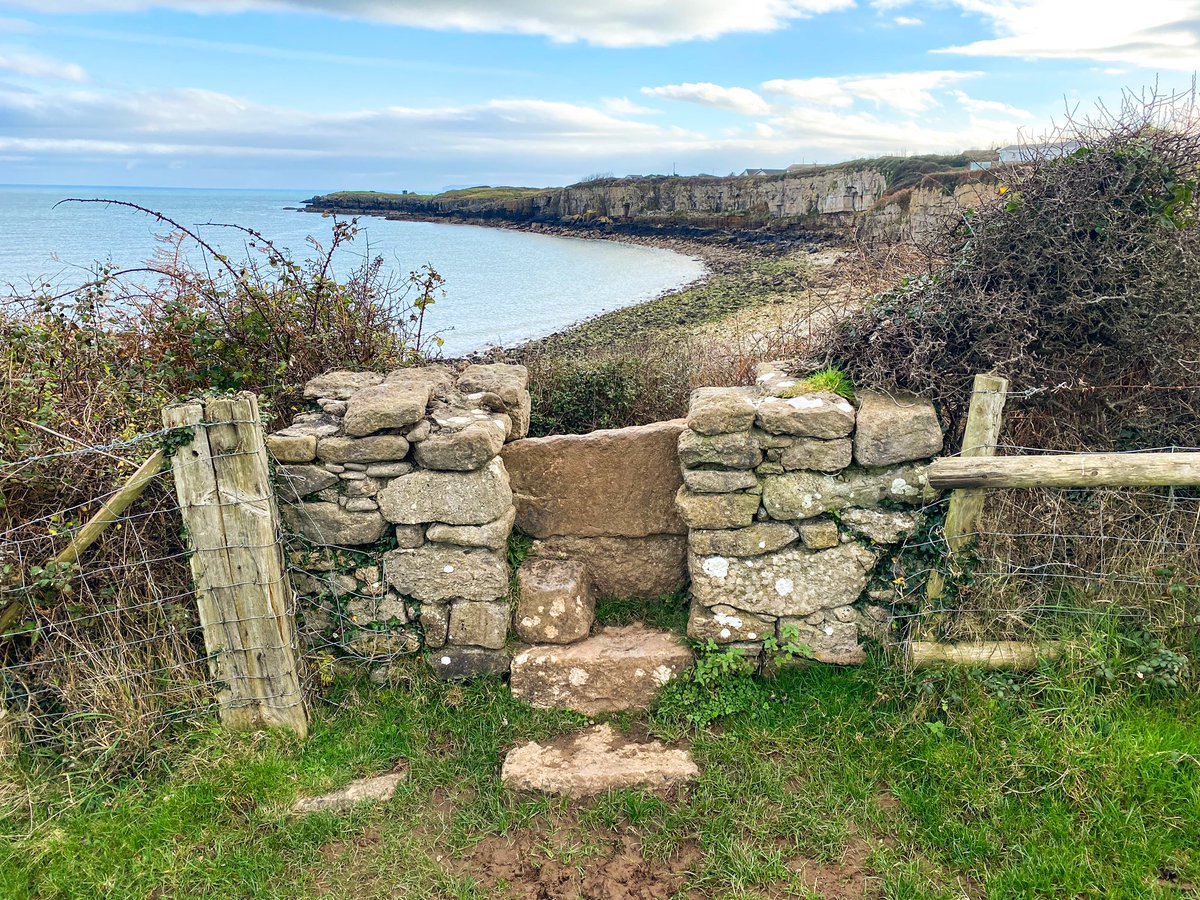 Welsh styling on the Anglesey coastal path. <a href="/LakesStiles/">Stiles</a>