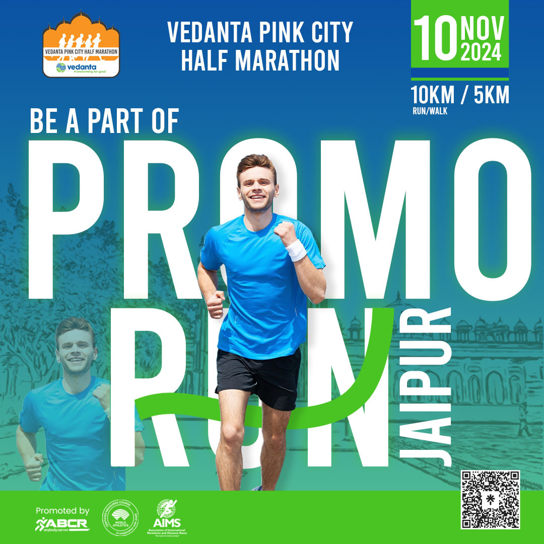 Vedanta Pink City Half Marathon tweet media