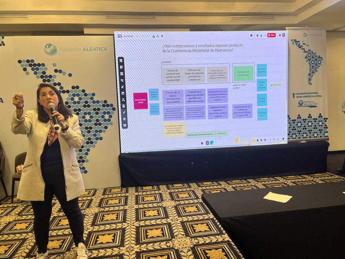 LotteBrondum's tweet photo. What would like to see coming out of the Ministerial Conference in Marrakech in February 2025?

Clear talk at the First #ReunionRegional for @RoadSafetyNGOs

#CommitToAct https://t.co/aw9cQYtNJB