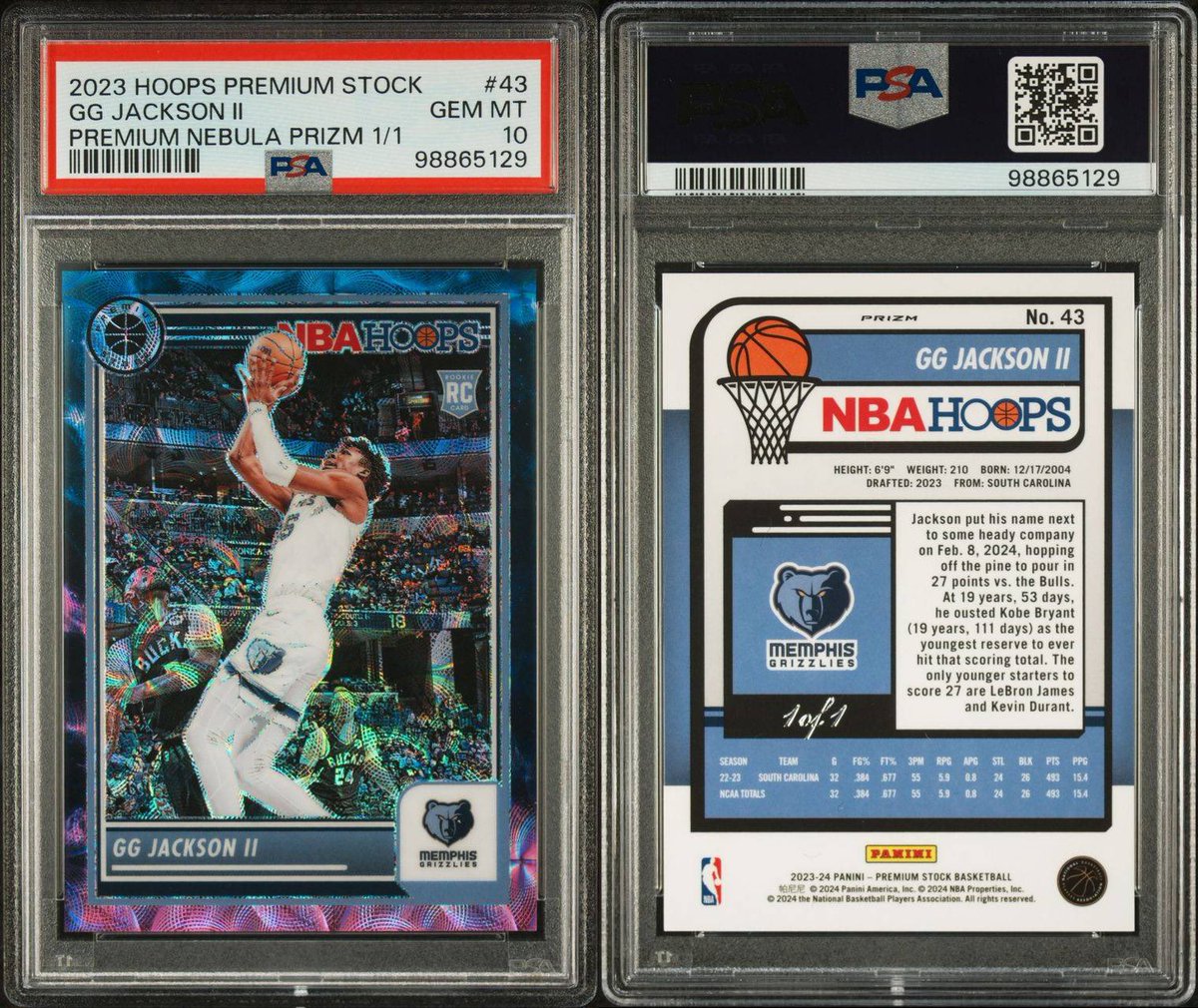 TheGrayestArea's tweet photo. Bang! Pulled at and graded by @Beastsportscard https://t.co/MUdaS0vwK9