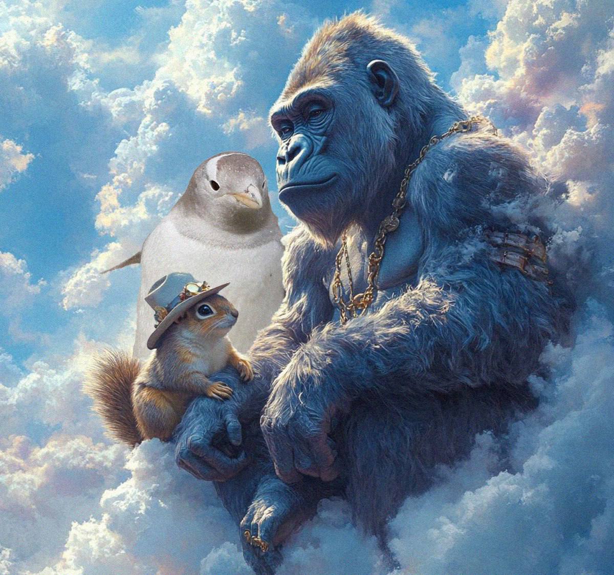 Snowflake❤️Pnut❤️Harambe

Together forever ☁️