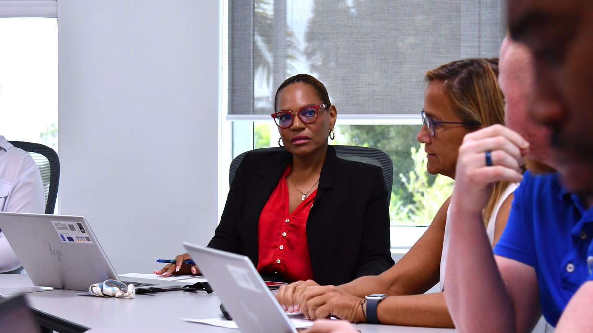 UNDPBarbadosEC's tweet photo. At today's #PACEJustice project steering committee, we reflected on our successes &amp; agreed on the way forward for criminal justice reform in our jurisdictions!
Thank you to our valuable regional stakeholders 🇦🇬🇧🇧🇧🇿🇩🇲🇬🇾🇰🇳🇱🇨🇹🇹 plus @EUinBarbados &amp; the Eastern C'bean Supreme Court. https://t.co/EmWUTFDNKm