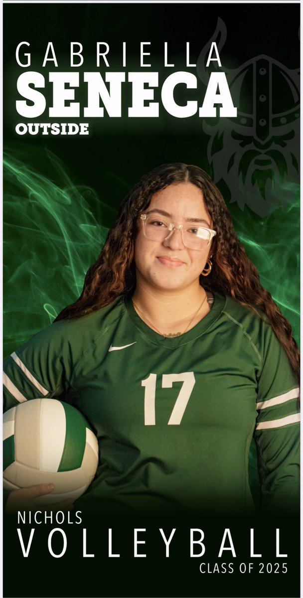 NicholsVball's tweet photo. Congratulations to Katherine Martin &amp; Gabriella who made the All Catholic team this season for volleyball 🏐 We are so proud of you 💚 @MonsignorMartin @NicholsVikings https://t.co/LmXD7piu2G