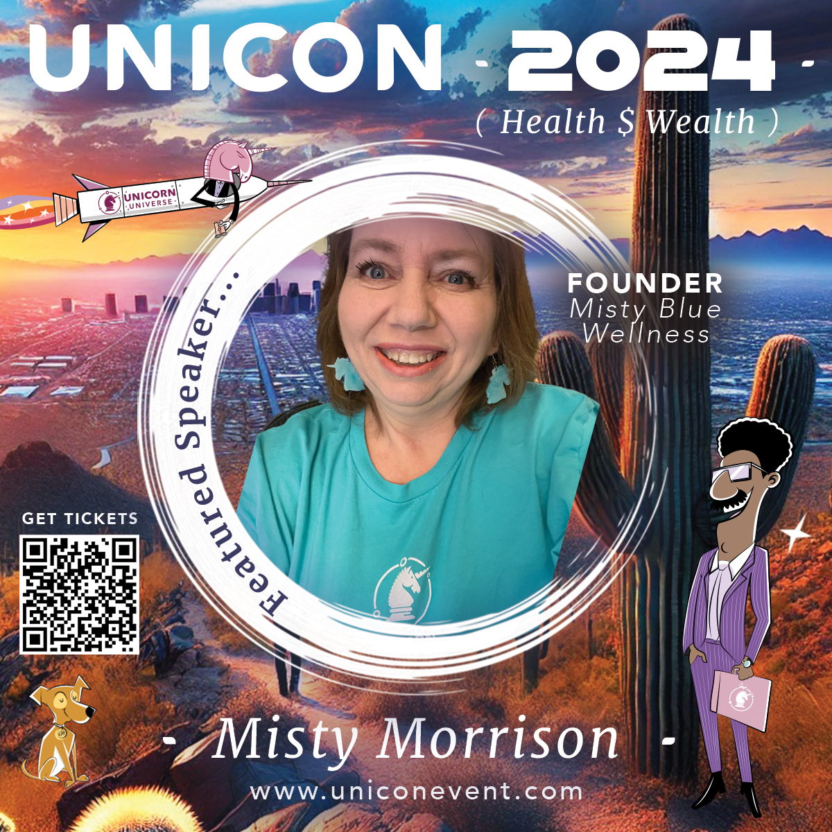 Ready to transform your approach to health and wellness? Meet Misty Morrison at UNICON 2024! Discover how she empowers others and get your tickets today!