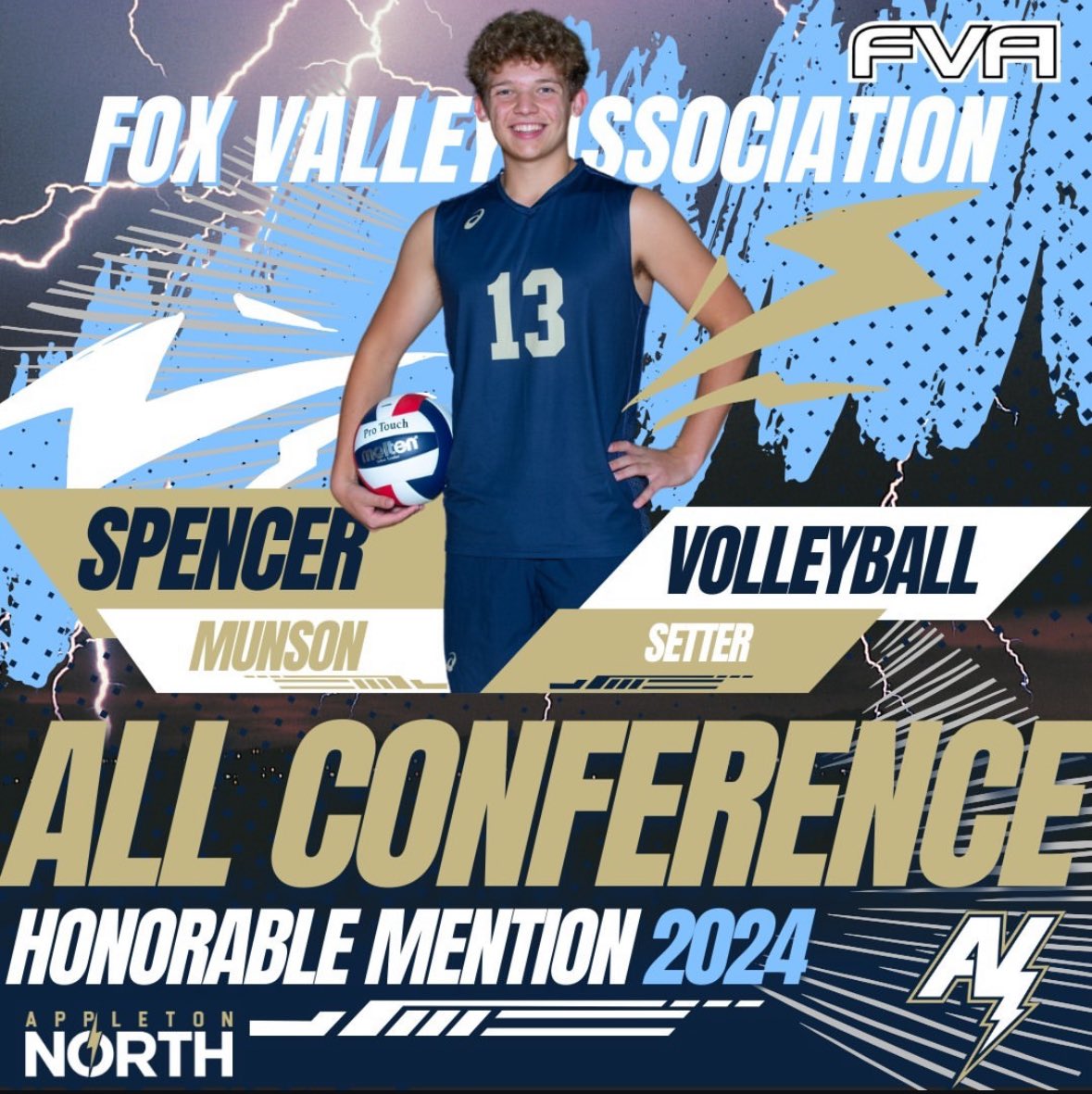 AN Mens Volleyball (@an_mensvb) on Twitter photo Congratulations to our guys who earned FVA All-Conference! #Terminate #FVA
<a href="/Nathan_Ramus/">Nathan Ramus</a> 1st Team
Landon Kue 2nd Team
Owen Tierney 2nd Team
Spencer Munson HM Congratulations to our guys who earned FVA All-Conference! #Terminate #FVA
<a href="/Nathan_Ramus/">Nathan Ramus</a> 1st Team
Landon Kue 2nd Team
Owen Tierney 2nd Team
Spencer Munson HM