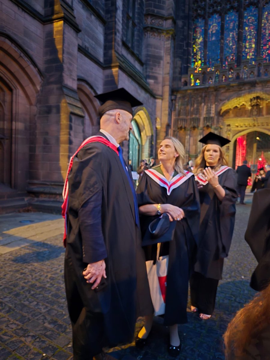 Graduation day 🎓🫶 <a href="/ChesterAlumni/">UoChester Alumni</a> h