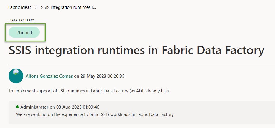 AndyLeonard's tweet image. This makes me all giggly inside. :{&amp;gt; #ssis #fabric ideas.fabric.microsoft.com/ideas/idea/?id…