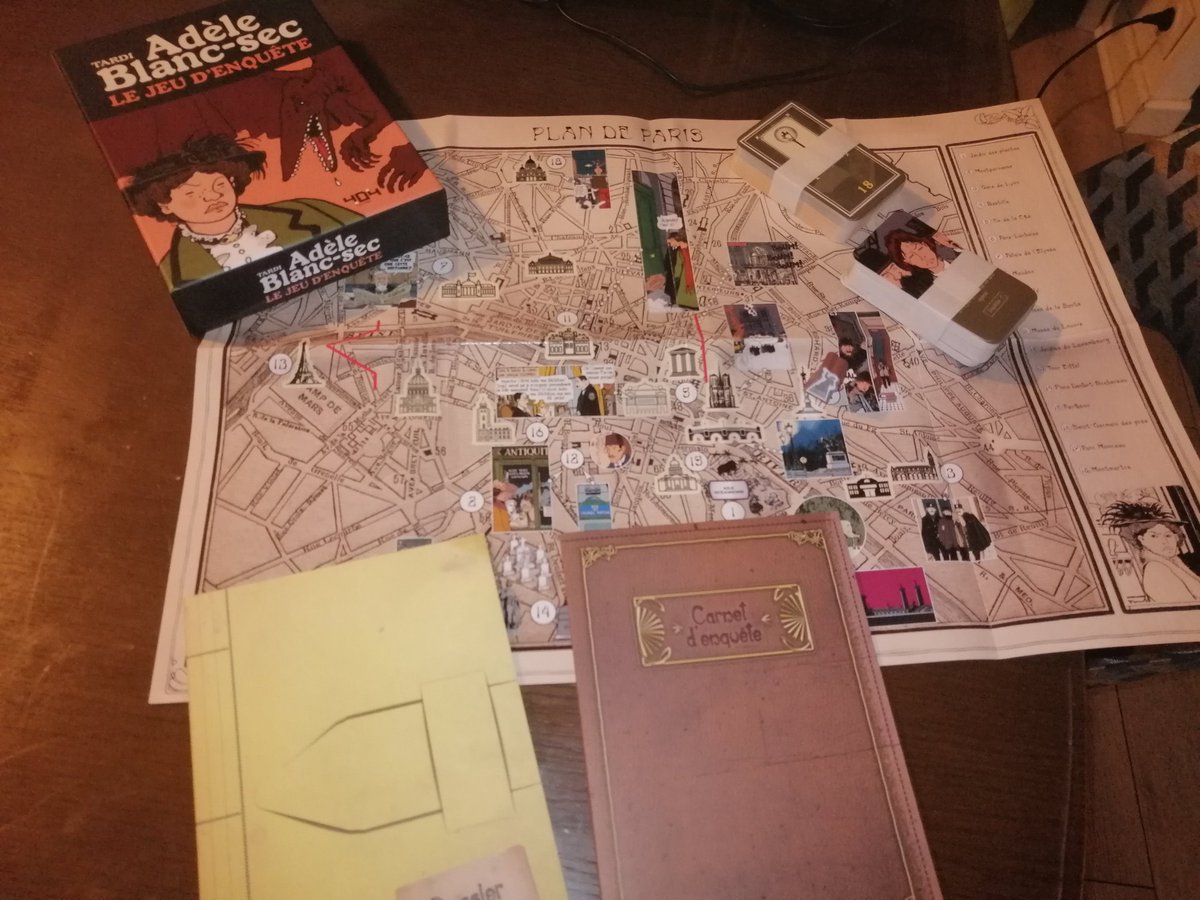 Réception de mes exemplaires de Adèle Blanc-Sec ! C'est beau et bien fabriqué content je suis.