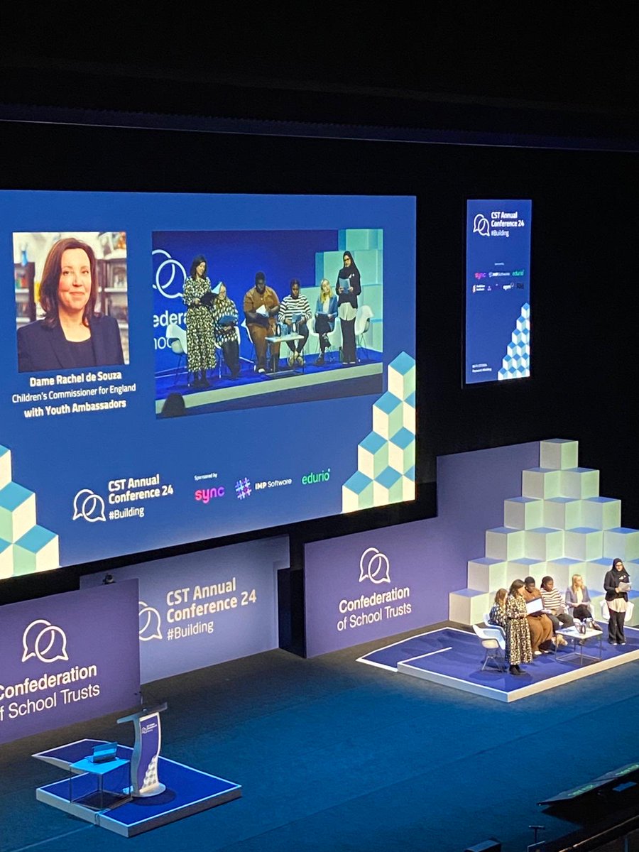 Rachel_deSouza's tweet photo. Amazing to be part of @CSTVoice conference today, bringing the voices of a million children to education leaders &amp; decision makers. So proud of my Youth Ambassadors for sharing their big ambitions and speaking truth to power. https://t.co/VEGtUnAnQc