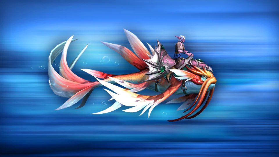 I'm late to this BUT!!!!

Blizzard was kind enough to send me a few codes for the WONDROUS WAVEWHISKER mount celebrating the anniversary patch - so I'm doing a GIVEAWAY! 

To enter: 
✅Follow 
❤️Like 
🔄Retweet

Winners will be drawn NOV 9th, 2024  #WoW_Partner #Giveaway