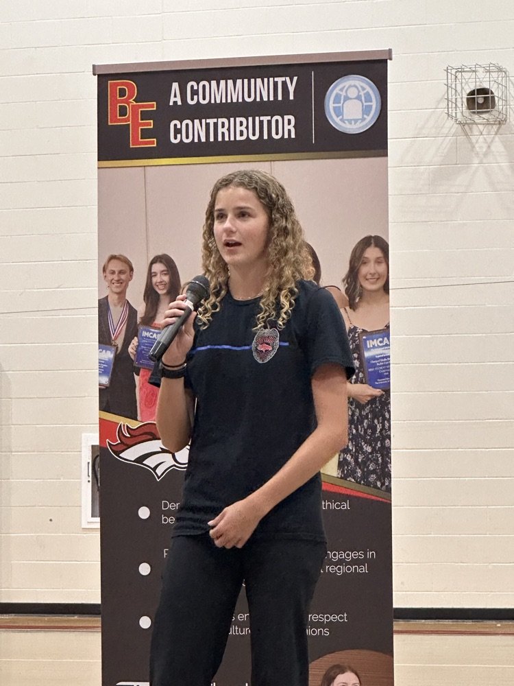 Leaders from our Career and Technical Student Organizations shared club updates at our CTE Advisory Day! Thank you to Bailee Higgins ('23) and Jack Matthews('23) for returning to BEHS and sharing how you are continuing your pathway at EKU and UK!