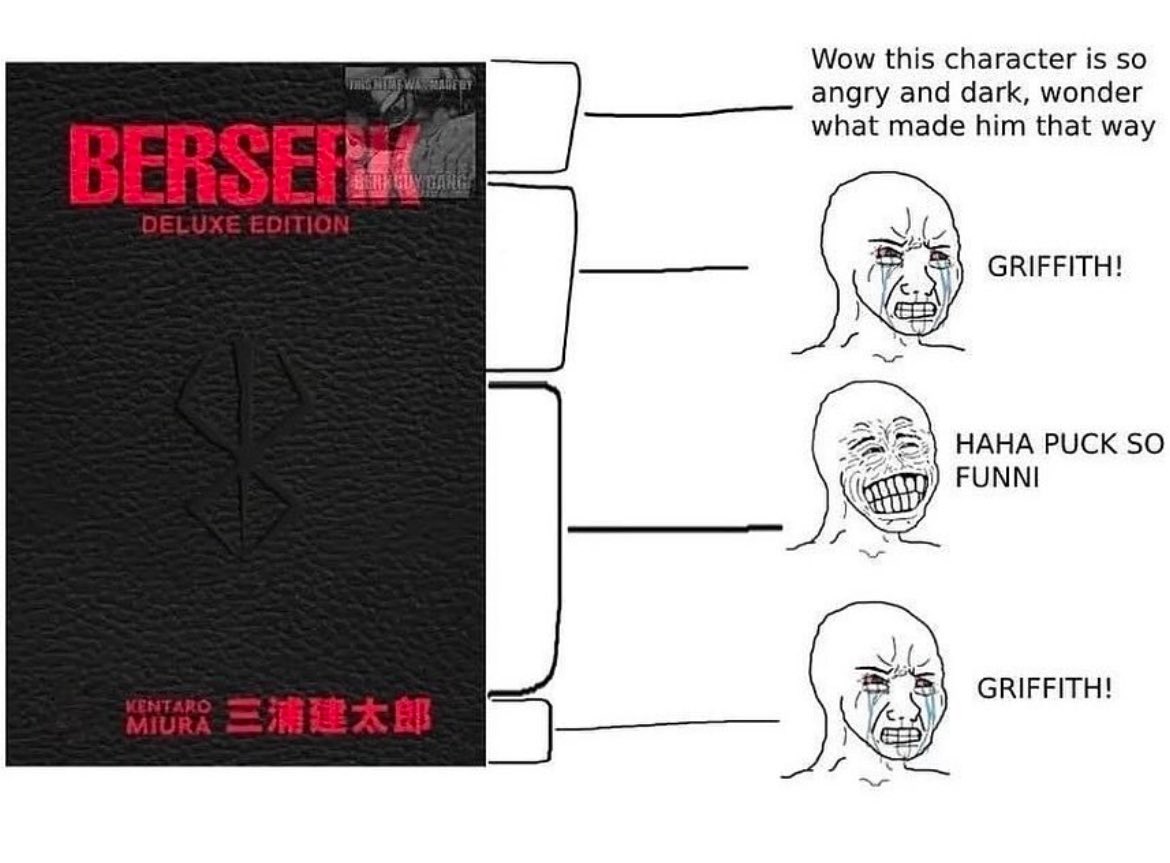 Pokemonpshot's tweet photo. Manga : Berserk https://t.co/vmXyPPQ4Jw