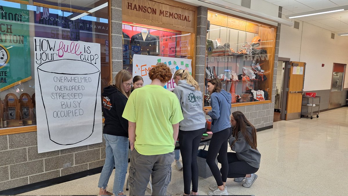 Together We Are...Thursday is today.  How full is your cup?  #WDHawks