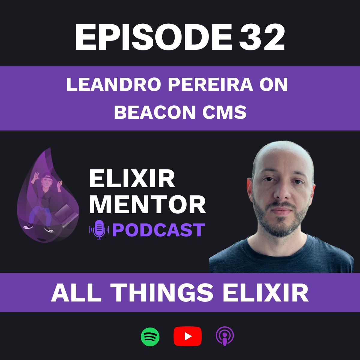 jacob_luetzow's tweet image. 🎙️ Tomorrow at 10 AM MT, I'm chatting with @leandrocesquini about @BeaconCMS - @DockYard's open-source CMS built with Phoenix LiveView!
Join us to learn about building modern content management systems in Elixir!
🔗 elixirmentor.com/events #BeaconCMS #ElixirLang #ElixirMentor…