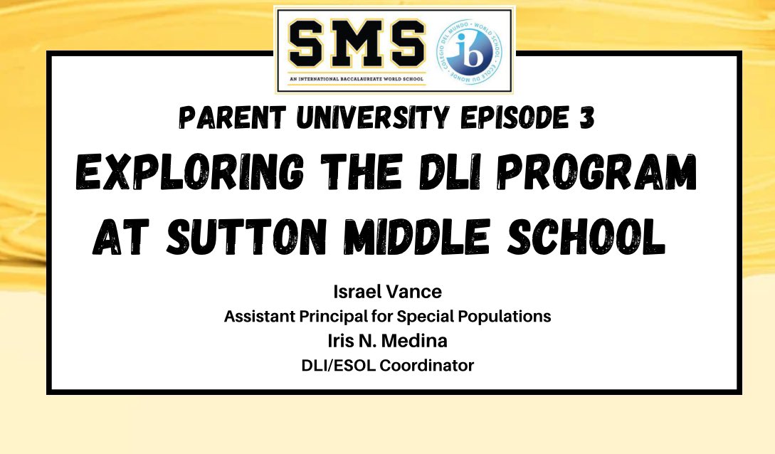 MerriweatherEDU's tweet image. 🎉 Huge thank you to the 100+ parents who joined us for our Parent University session on Dual Language Immersion (DLI) at Sutton! 📊 We dug into data, celebrated highlights, and shared our vision for the future of our program. 🔥 @SuttonCougars