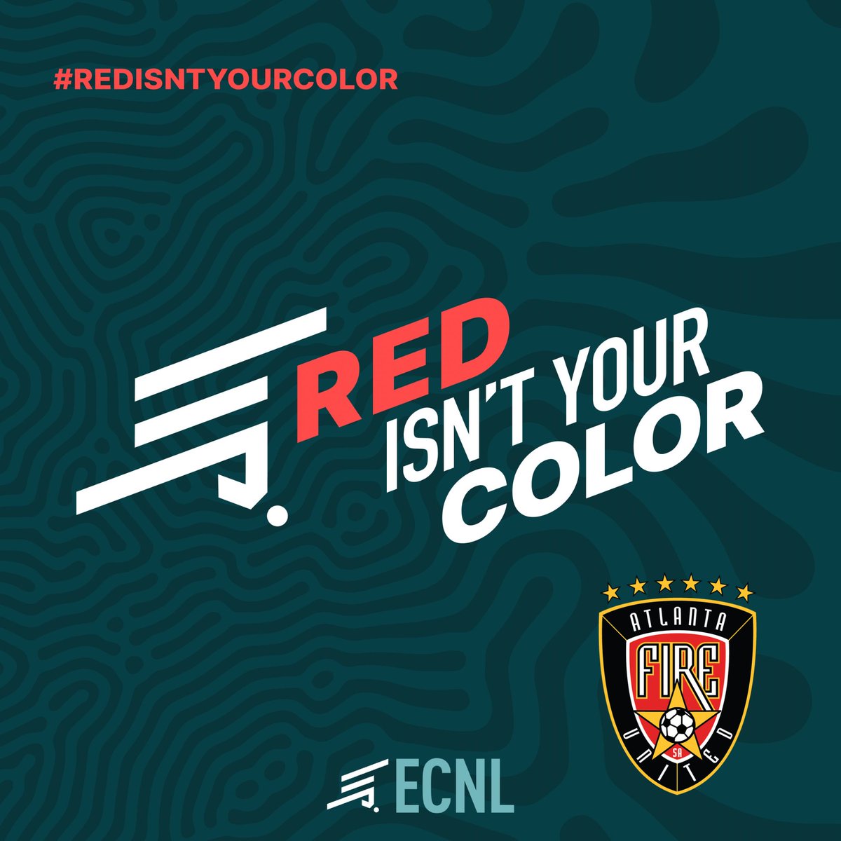 atlantaunitedsa's tweet photo. Atlanta Fire United supports The Red Isn’t Your Color™ campaign is an extension of the ECNL’s mission to Raise The Game and set new standards of excellence in youth sports. @TheECNL
#RedisntYourColor #weareafu https://t.co/48uYv0if3q