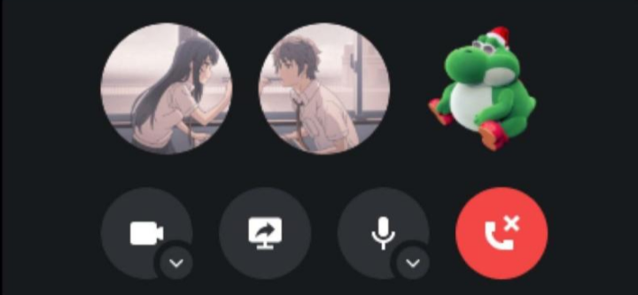 me encanta estar con mis amigos en discord
