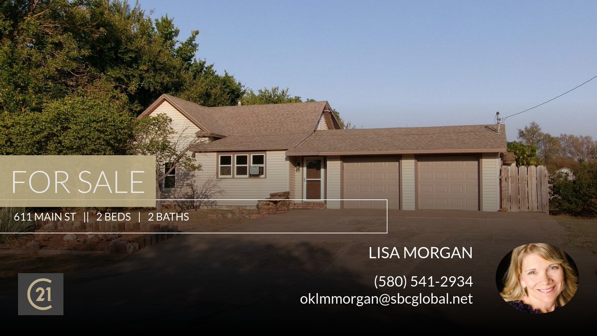 EnidRealtorLisa's tweet photo. This 2 bedroom home could be yours! Call me at (580) 541-2934 to schedule a showing. https://t.co/f1T58JUiVD https://t.co/1ybqc3UKMw