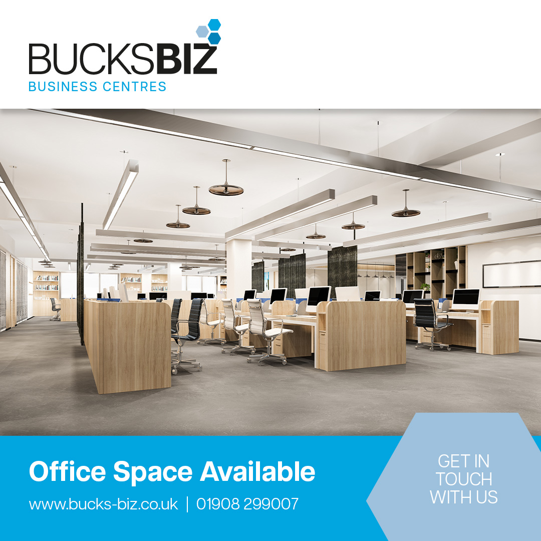 The Home of Bucks Businesses.

With 3 large centres, strategically located across Milton Keynes area, we specialise in providing all types of Workspaces to suit your exact needs.

Contact us to find your next office space:

☎️ 01908 29907
💻 bucks-biz.co.uk