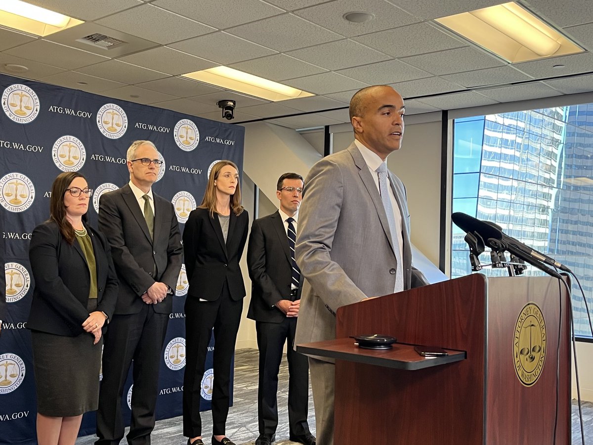 AG-elect Nick Brown says he knows people are concerned about actions of second Trump administration, says “my commitment: we will be prepared.” Ferguson says office has prepped for potential second Trump term during campaign.