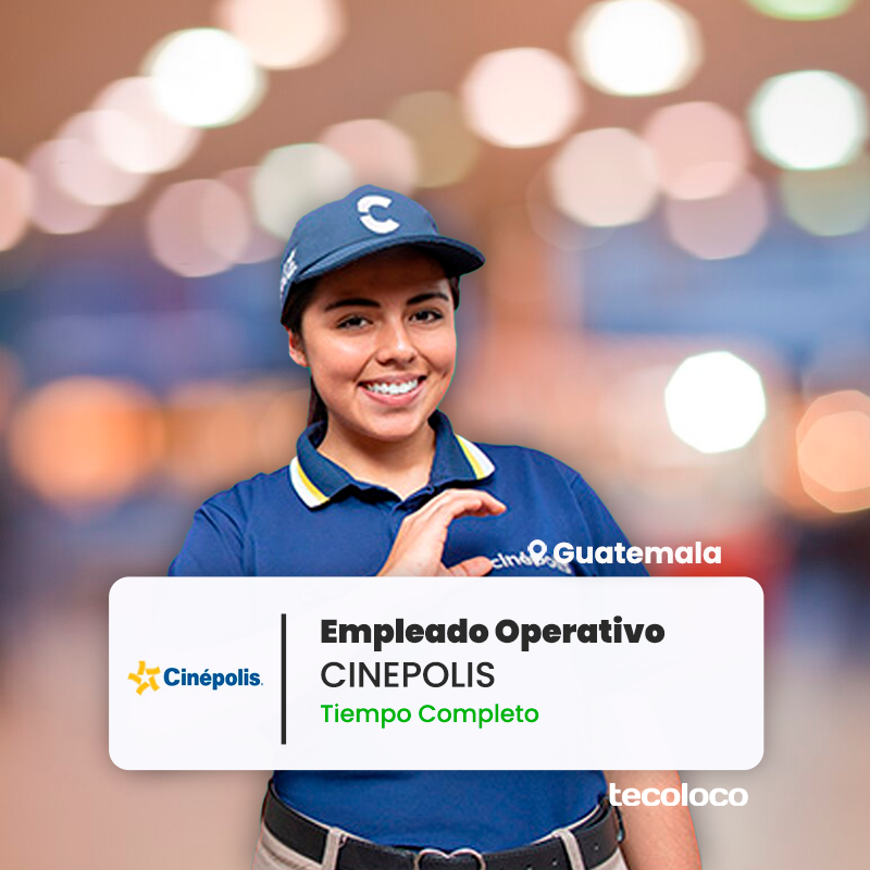 EmpleoGuatemala's tweet photo. El fin de semana está cerca, pero aún tienes tiempo de hacer una diferencia. Decide hoy el camino hacia tu próxima gran aventura laboral en CINÉPOLIS. 💼

⏩ Explora los requisitos y aplica fácilmente haciendo click en el siguiente link: https://t.co/ApKH6zmwm7 https://t.co/XLRXodQsly