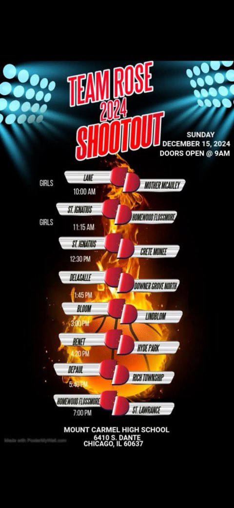 Team Rose Shootout loaded as always! PHI will be there

<a href="/MikeReingruber/">Mike Reingruber</a> <a href="/ETHShoops/">ETHSh🏀🏀ps</a> <a href="/MCHS_MBball/">Marian Catholic Spartans Mens Basketball</a> <a href="/lemontbasketba1/">Lemont Basketball</a> <a href="/ReggieBates4/">Coach Reggie Bates</a> <a href="/HillcrestHawkBa/">HILLCREST BASKETBALL</a> <a href="/BR_Hoops/">Br. Rice Basketball</a> <a href="/oaklawnhoops/">🏀ak Lawn Basketball</a> <a href="/MaristBoysHoops/">MHS Boys Basketball</a> @LWEastHoops <a href="/CurieBBall/">Curie Basketball</a> <a href="/WYoungBoysBball/">WY Boy's Basketball</a> <a href="/caravanhoops/">Caravan Basketball🏀</a> <a href="/KenwoodHoops/">Kenwood Mens’ Basketball</a> <a href="/dgs_basketball/">DGS Basketball</a> <a href="/3ssbRose/">Team Rose 3SSB🌹</a>