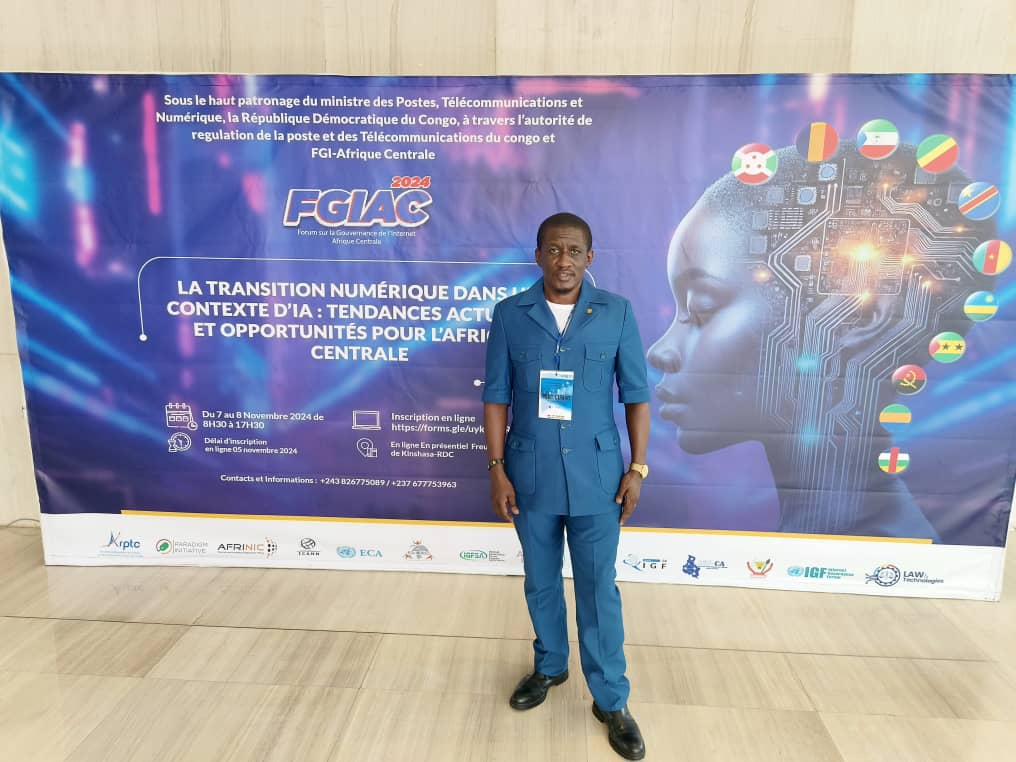 Forum sur la Gouvernance de l'Internet en Afrique Centrale #FGIAC <a href="/ac_fgi/">Central Africa IGF</a>
La transition du numérique dans le contexte de l'IA : tendances actuelles et opportunités pour l'Afrique Centrale
<a href="/intgovforum/">IGF - Internet Governance Forum</a> <a href="/apnigafrica/">African Parliamentary Network on Int Governance</a> <a href="/AssembleeNatRDC/">Assemblée nationale 🇨🇩</a> <a href="/ptntic/">Ministère des PTNTIC RDC</a> <a href="/AdnRdc/">ADN PRESIDENCE RDC</a> <a href="/Africaigf/">Africa Internet Governance Forum</a>