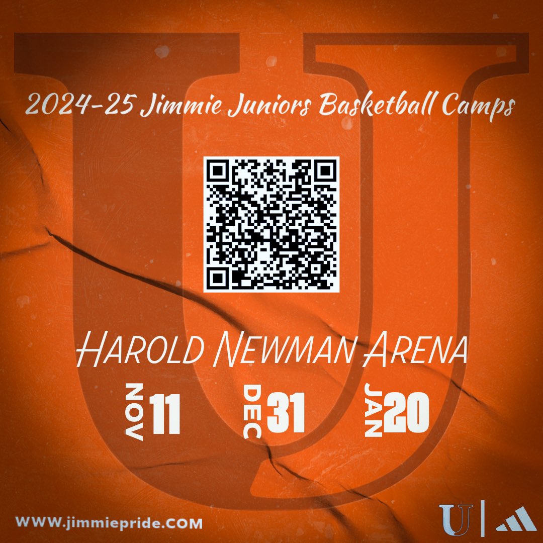 We are less than 5 days away from our first Jimmie Juniors Camp! Use the QR code or link in our bio to register for boys and girls camps!🤩

#GoJimmies