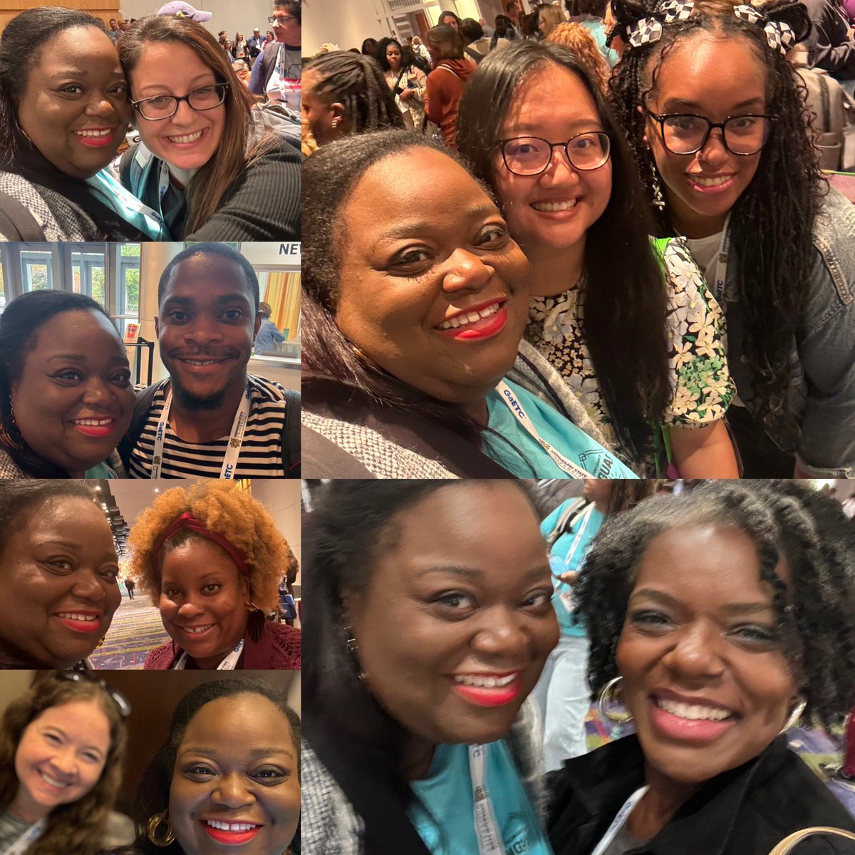 Old friends…New Friends…making connections <a href="/GaETConf/">Georgia Educational Technology Conference</a>! <a href="/_fordfusion/">Heather R</a> <a href="/BanksYolanda_/">Yolanda Banks</a> <a href="/EndicottSpot/">Megan Endicott</a> <a href="/TrottyCj/">Carlos Trotty</a> <a href="/PowellinPrimary/">Andrea Powell</a> <a href="/I_MissYu/">Gloria Yu</a>